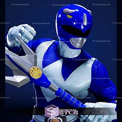 Power Rangers Blue Mighty Morphin V2 3D Printer Files