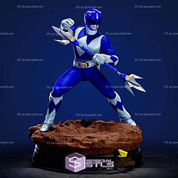 Power Rangers Blue Mighty Morphin V2 3D Printer Files