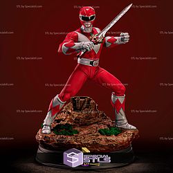 Power Rangers Red Mighty Morphin V2 3D Printer Files