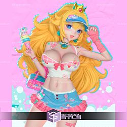Princess Peach Ice Cream 3D Printer Files