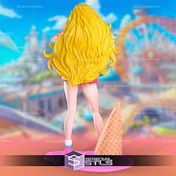 Princess Peach Ice Cream 3D Printer Files