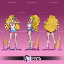 Princess Peach Ice Cream 3D Printer Files