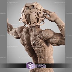 Professor X in Helmet 3D Printer Files