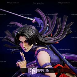 Psylocke Attack Marvel Rivals 3D Printer Files