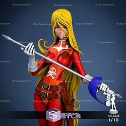 Queen Emeraldas Captain Harlock 3D Printer Files