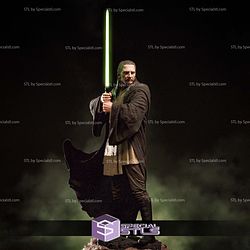 Qui Gon Jinn and Lightsaber 3D Printer Files