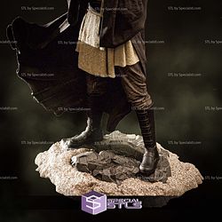 Qui Gon Jinn and Lightsaber 3D Printer Files