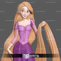 Rapunzel Princess 3D Printer Files