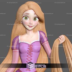 Rapunzel Princess 3D Printer Files