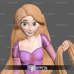 Rapunzel Princess 3D Printer Files