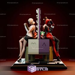 Reflection Harley Quinn Animated 3D Printer Files