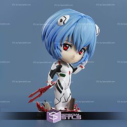 Rei Ayanami Evangelion Chibi 3D Printer Files
