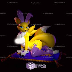 Renamon Bunny Suit 3D Printer Files