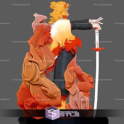 Rengoku Red Flame Basic 3D Printer Files