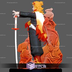 Rengoku Red Flame Basic 3D Printer Files