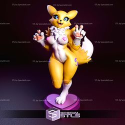 Renamon Digimon Heart NSFW 3D Printer Files