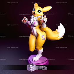 Renamon Digimon Heart NSFW 3D Printer Files