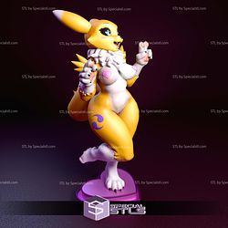 Renamon Digimon Heart NSFW 3D Printer Files