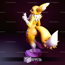 Renamon Digimon Heart NSFW 3D Printer Files