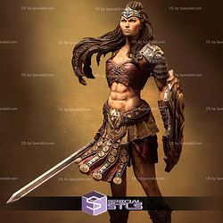 Rieka the Gladiator 3D Printer Files