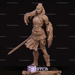 Rieka the Gladiator 3D Printer Files