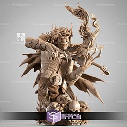 Robin King Bust 3D Printer Files