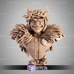 Robin King Portrait Bust 3D Printer Files