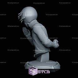 Rock Lee Bust 145mm 3D Printer Files