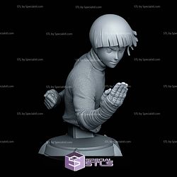 Rock Lee Bust 145mm 3D Printer Files