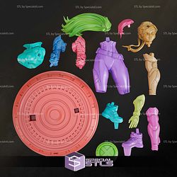 Rogue X Men Anime Style 3D Printer Files