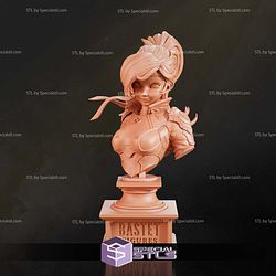 Rogue X Men Anime Style Bust 3D Printer Files