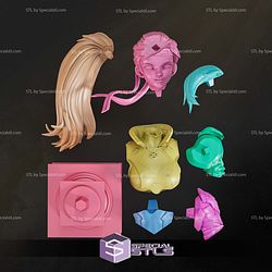 Rogue X Men Anime Style Bust 3D Printer Files