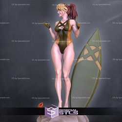 Rogue X Men Swimsuit 3D Printer Files