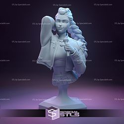 Rumi Kpop Demon Hunters Bust 3D Printer Files