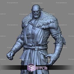Sagat Street Fighter Standalone 3D Printer Files