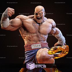Sagat Tiger 3D Printer Files