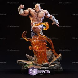 Sagat Tiger 3D Printer Files