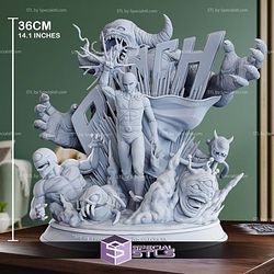 Saitama vs Monsters Diorama 3D Printer Files