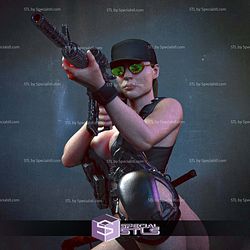 Sarah Connor Sniper Sitting Pose 3D Printer Files
