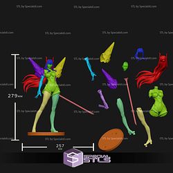 Satsuki Kiryuin Standalone 279mm 3D Printer Files