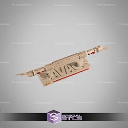 Savage Opress Lightsaber 3D Printer Files