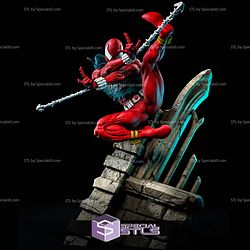 Scarlet Spider in Action 3D Printer Files