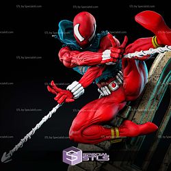 Scarlet Spider in Action 3D Printer Files