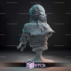 Sciel Clair Obscur Expedition 33 Bust 3D Printer Files
