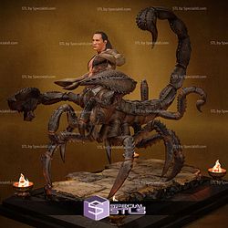 Scorpion King The Rock 3D Printer Files