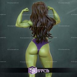 She Hulk Posing Muscle 3D Printer Files