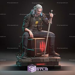 Silverronin Geralt Cyberpunk 2077 3D Printer Files