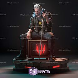 Silverronin Geralt Cyberpunk 2077 3D Printer Files