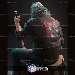 Silverronin Geralt Cyberpunk 2077 3D Printer Files