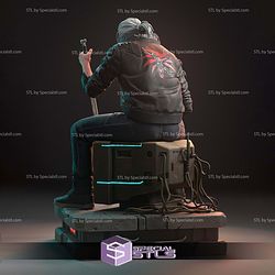 Silverronin Geralt Cyberpunk 2077 3D Printer Files